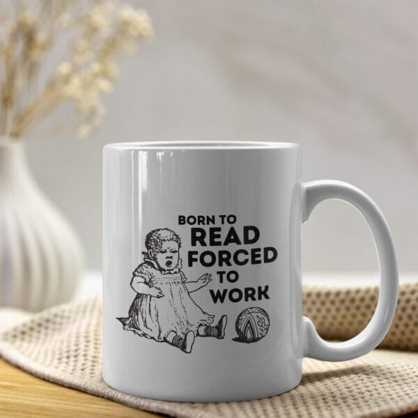 The Pleasant Simple Mug - Born to Read