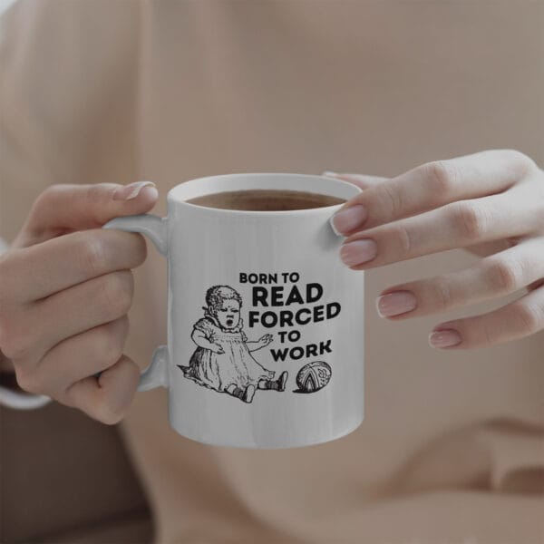 The Pleasant Simple Mug - Born to Read