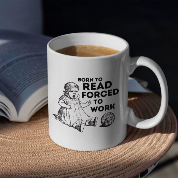 The Pleasant Simple Mug - Born to Read