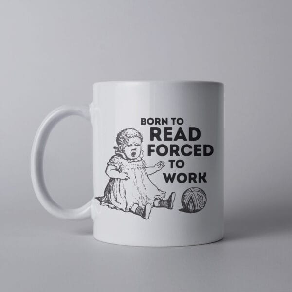 The Pleasant Simple Mug - Born to Read