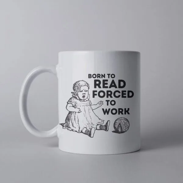 The Pleasant Simple Mug - Born to Read